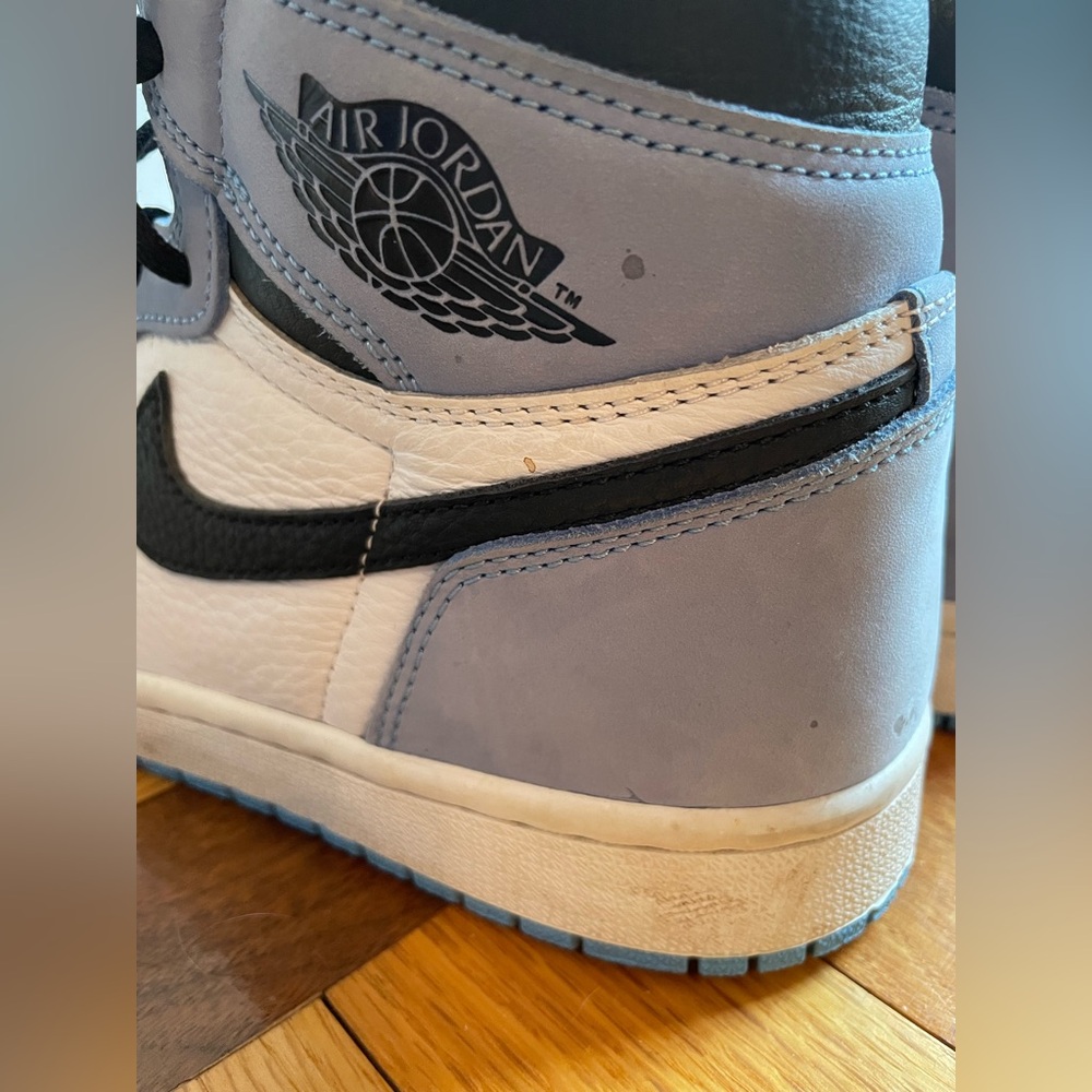 Nike UNC Jordan 1s Athletic Shoes - Picture 5 of 6